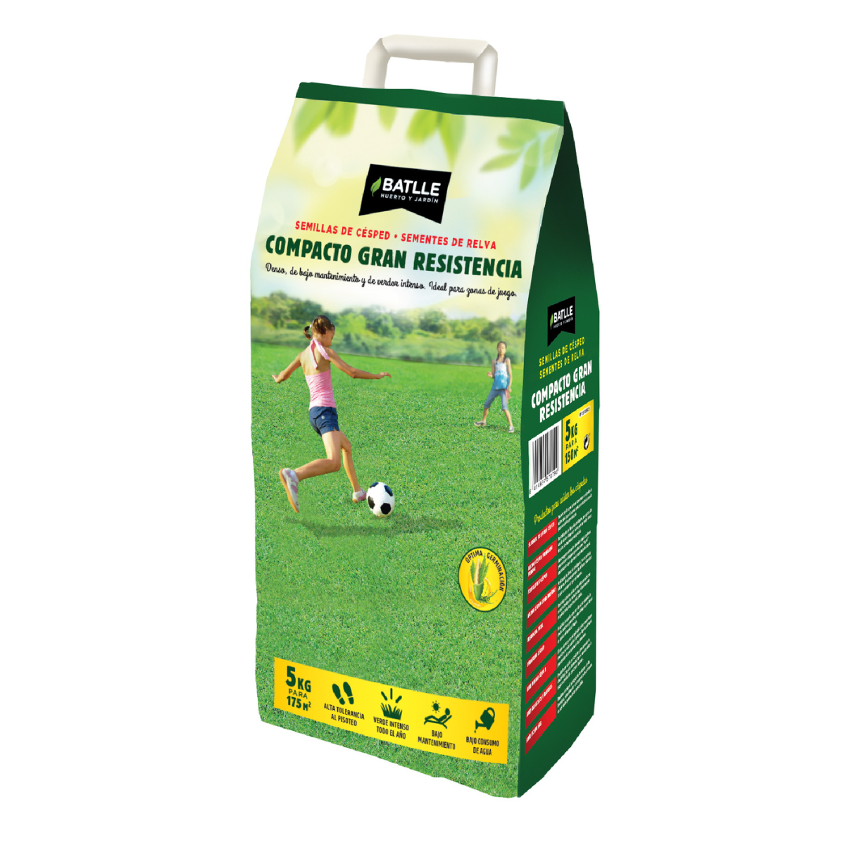 Sementes de relva compactas de alta resistência Batlle 1 kg