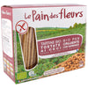 Tosta Crocante Biscoitos de Grão de Bico Biológicos Sem Glúten Le pain de fleurs 150 g