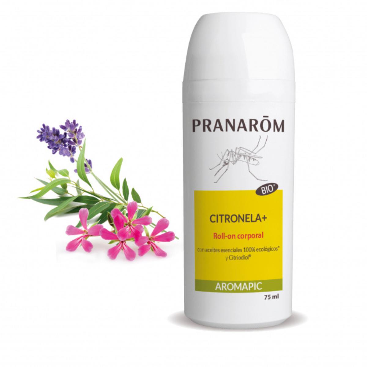 Roll-on citronela plus BIO (ECO) Pranarom 75 ml