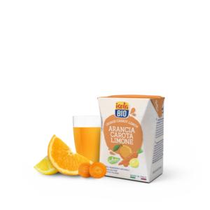 Sumo de Laranja, Cenoura e Limão - Isola Bio 200 ml