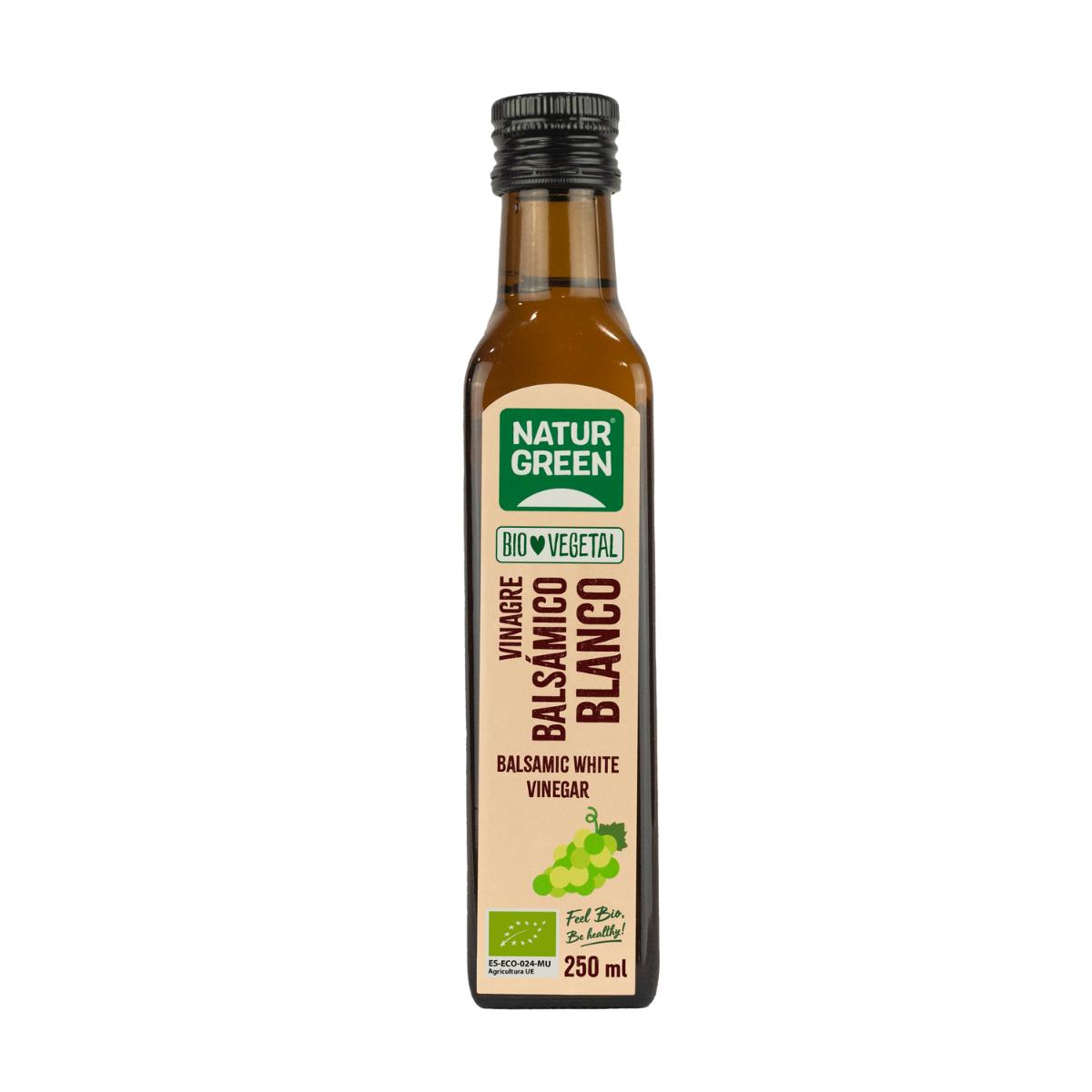Vinagre Balsâmico Branco Biológico NaturGreen 250 ml