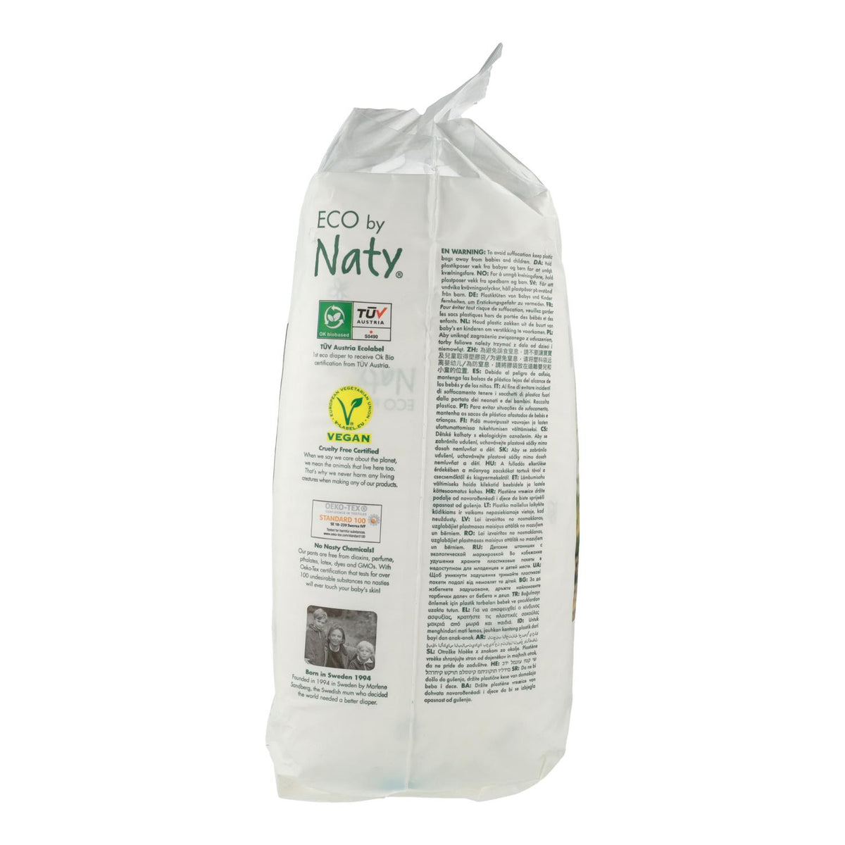 Cueca fralda nº 4 Naty 8-15 kg, 22 unidades