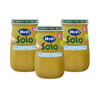 Pack promocional com 3 frascos de ervilhas de pescada biológica Hero Baby 190g