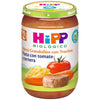 Pote de massa com tomate e carne de bovino biológica +12 meses HiPP 220 g