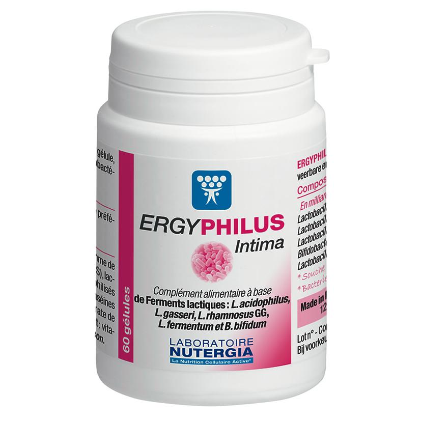 Ergyphilus íntimo Nutergia, 60 cápsulas