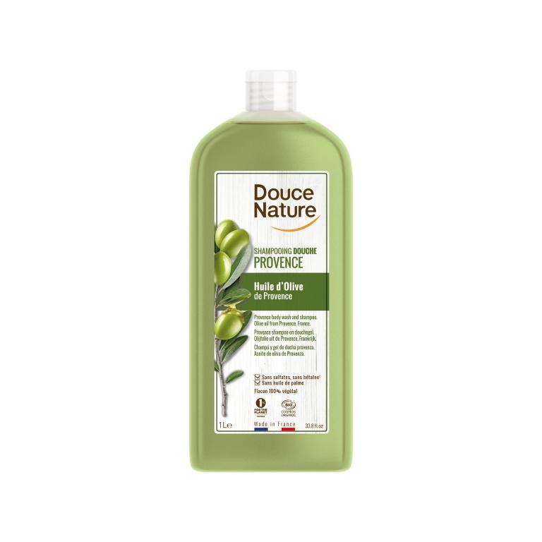 Champú y Gel de ducha Aceite de Oliva Douce Nature 1 L
