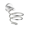 Suporte para secador de cabelo Bosio em aço inoxidável