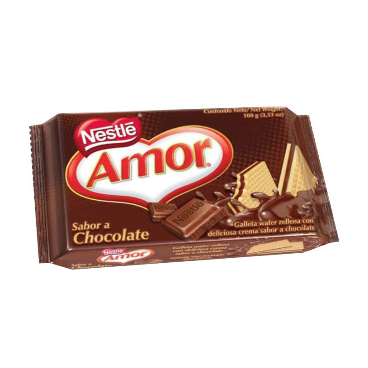Bolacha Wafer de Chocolate Love 100 g