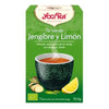 Yogi Tea BIO Chá verde Sencha, gengibre e limão, 17 saquetas