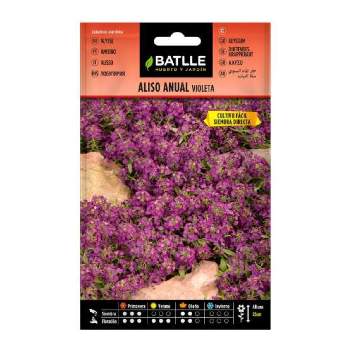 Sementes de amieiro anual Batlle Violet