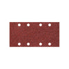10 folhas de lixa adesivas 93 x 185 mm