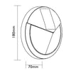 Candeeiro de parede solar Pasadena Luxform