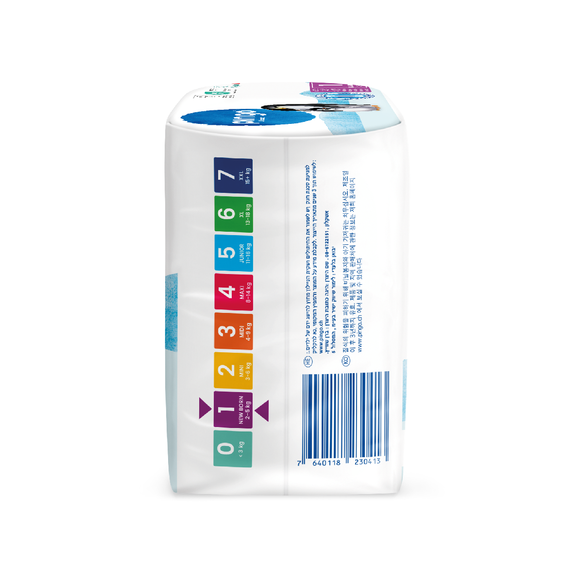 Pack 2x Pañales T1 (2 - 5 Kg) Pingo 27 Uds