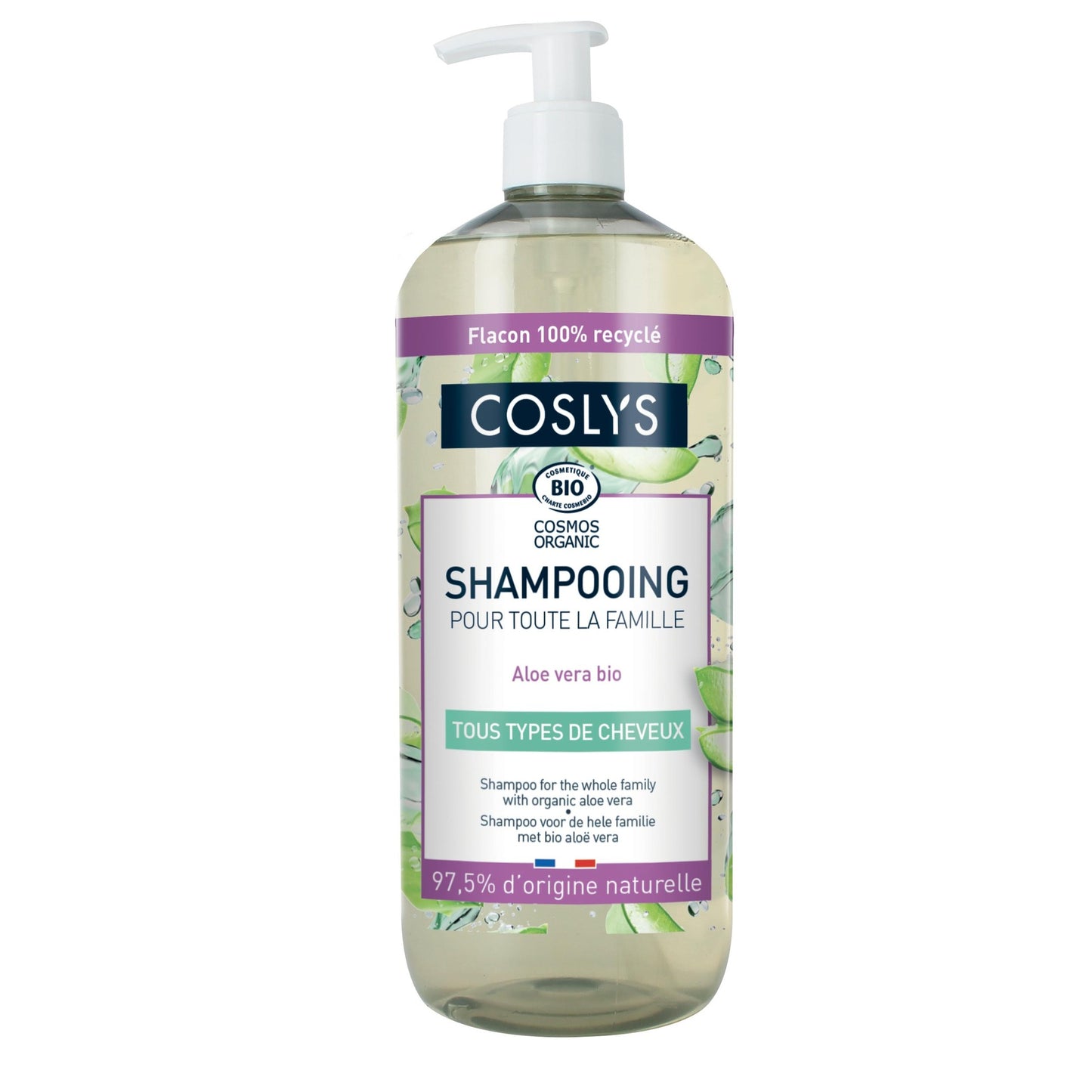 Champô Coslys Aloé Vera para toda a família 1L
