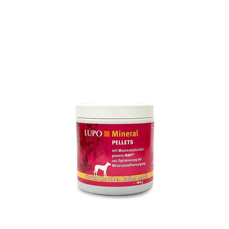 Lupo Mineral Protege, Regenera y Fortalece Huesos Luposan Pellet 180 g