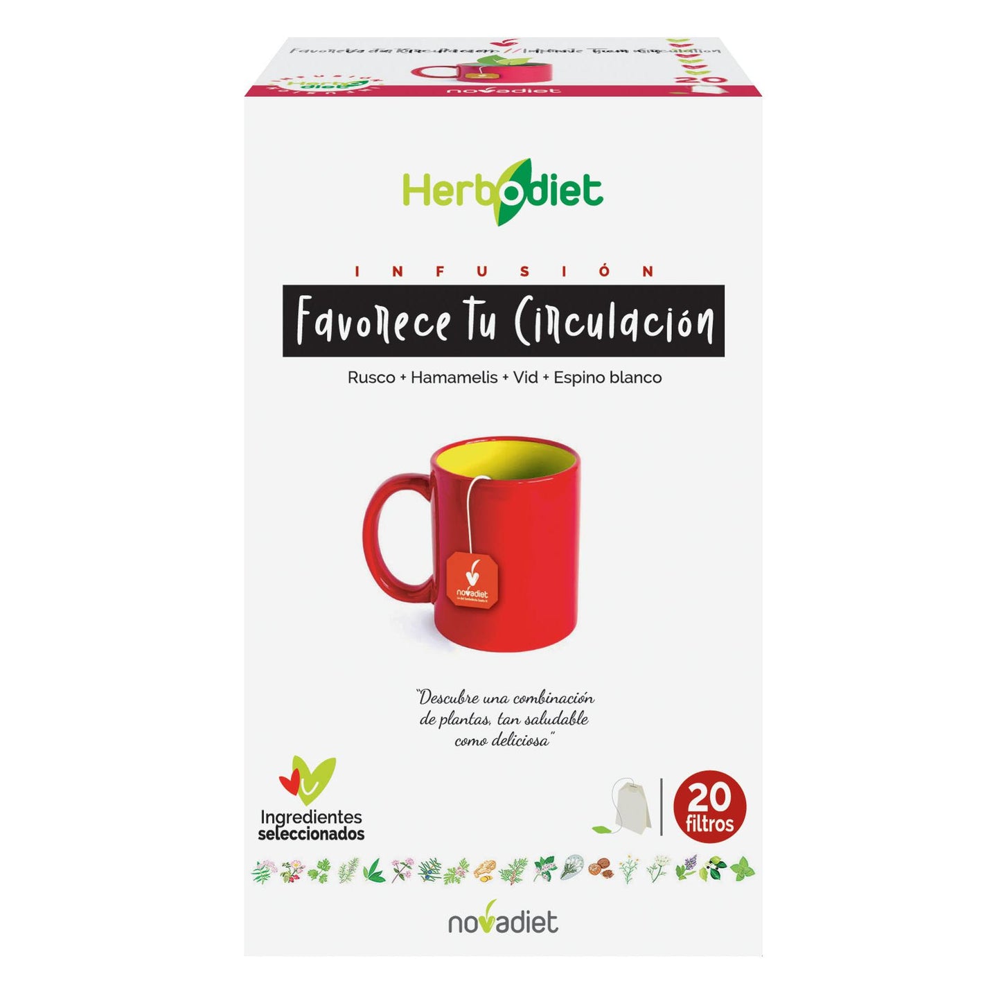 Herbodiet Promove a Sua Circulação Novadiet, 20 saquetas