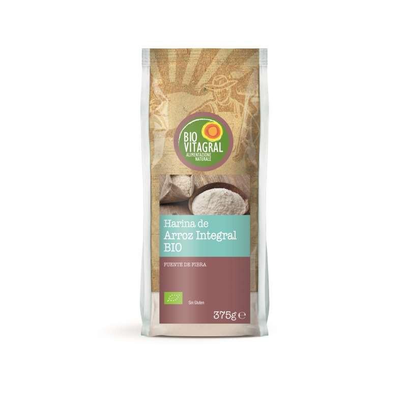 Farinha de Arroz Integral Sem Glúten Biovitagral 375 g