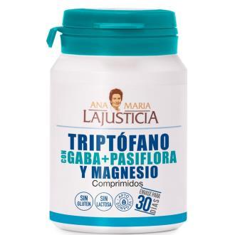 Triptofano com GABA + Maracujá e Magnésio Ana María La Justicia 60 comprimidos
