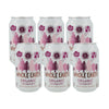 Embalagem de 6 refrigerantes orgânicos de mirtilo, 330 ml. Whole Earth