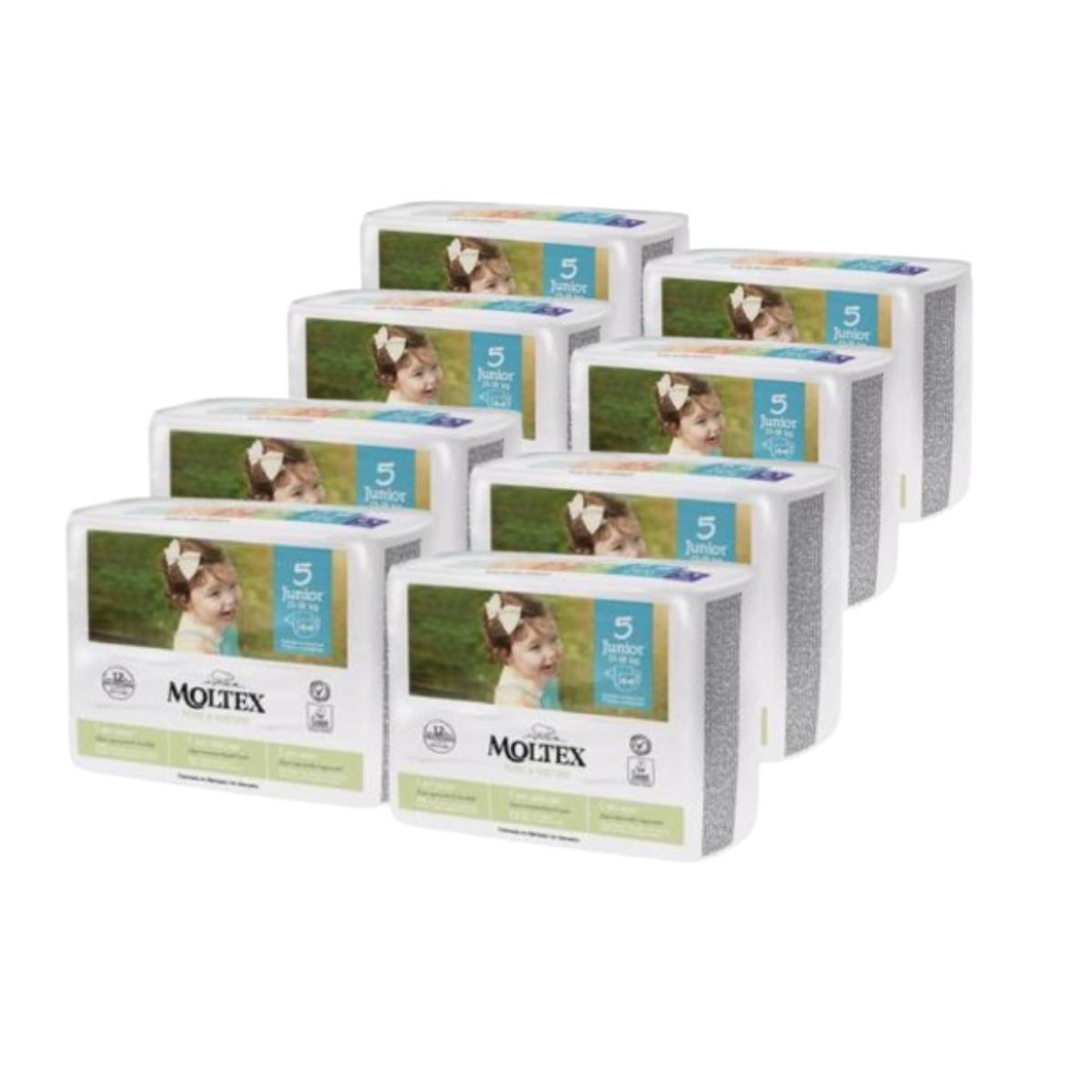 Moltex Pure & Nature T5 Pack de Fraldas (13-18 kg), 352 Unidades
