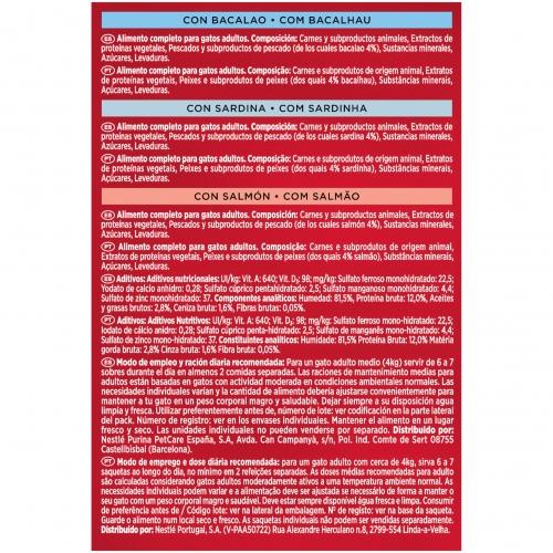 GOURMET Mon Petit Fish Multipack Selection 6 x 50 g