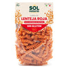 Fusilli de Lentilha Vermelha Biológica Sem Glúten Sol Natural 250g