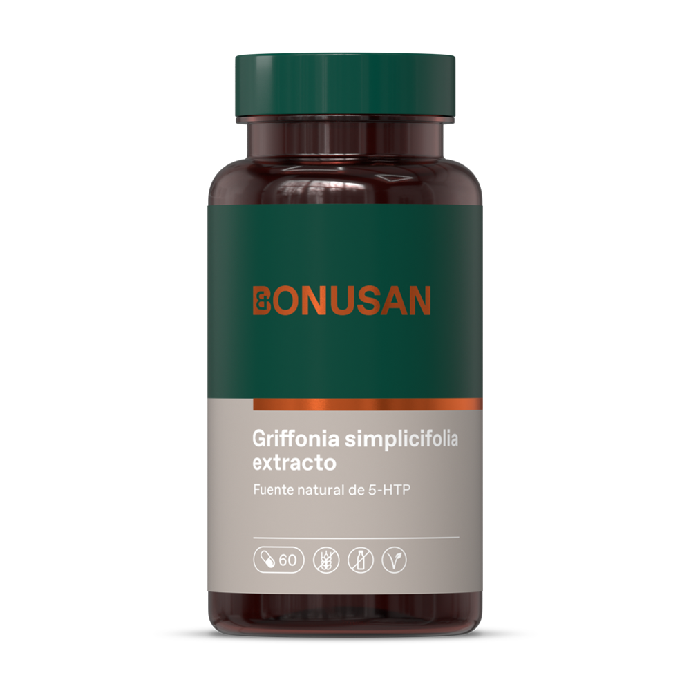 Griffonia Simplicifolia 60 Cápsulas Vegetarianas Bonusan