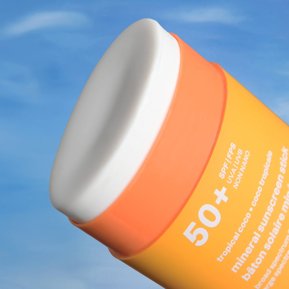 Mineral sunscreen Stick Face & Body SPF 50 tropicale coco Attitude Sunly 60 g