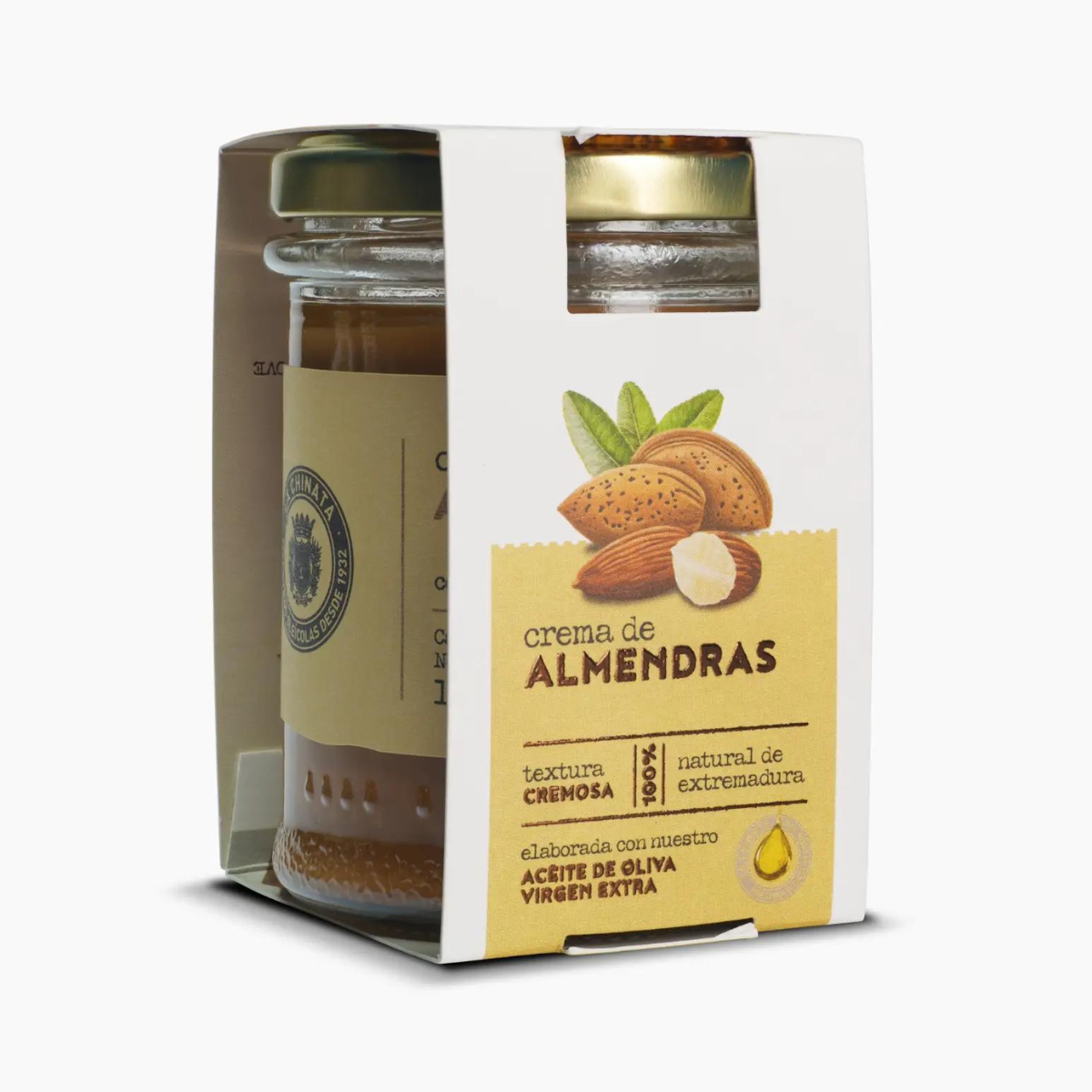 Creme de Amêndoas com Azeite Virgem Extra 180 g.