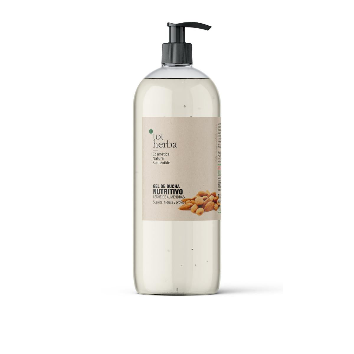 Gel de Banho Leite de Amêndoa 1L Tot Herba