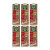 Embalagem de 6 x Bebida de Aveia com Chocolate NaturGreen 1 L