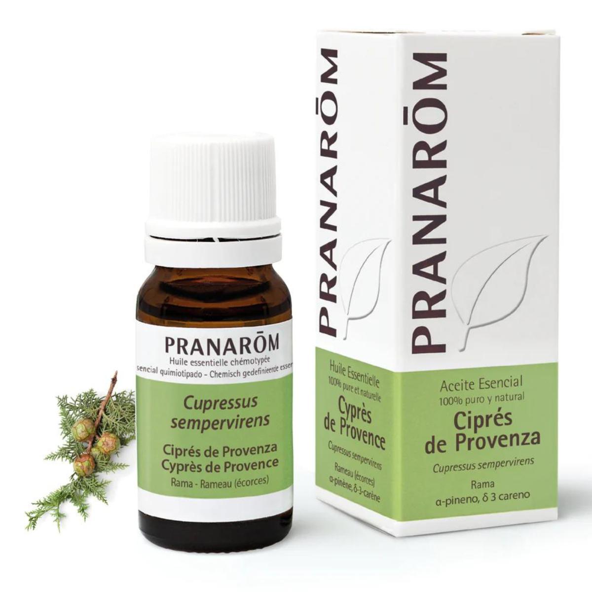 Óleo essencial de cipreste da Provença, Pranarom 10 ml