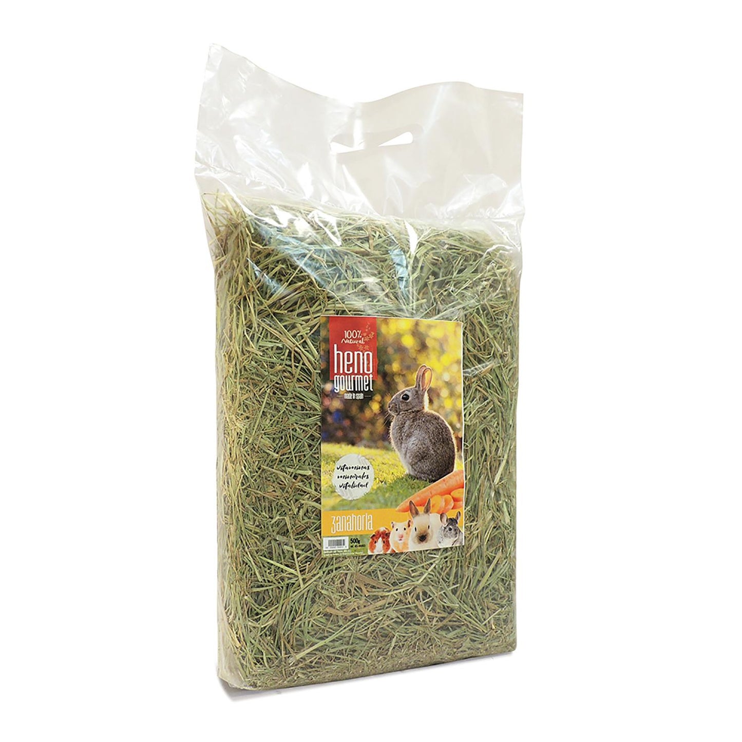 Feno com Cenoura 500 g Feno Gourmet