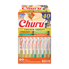 Variedades de Frango Churu Snack cremoso para gatos 40 x 14 g