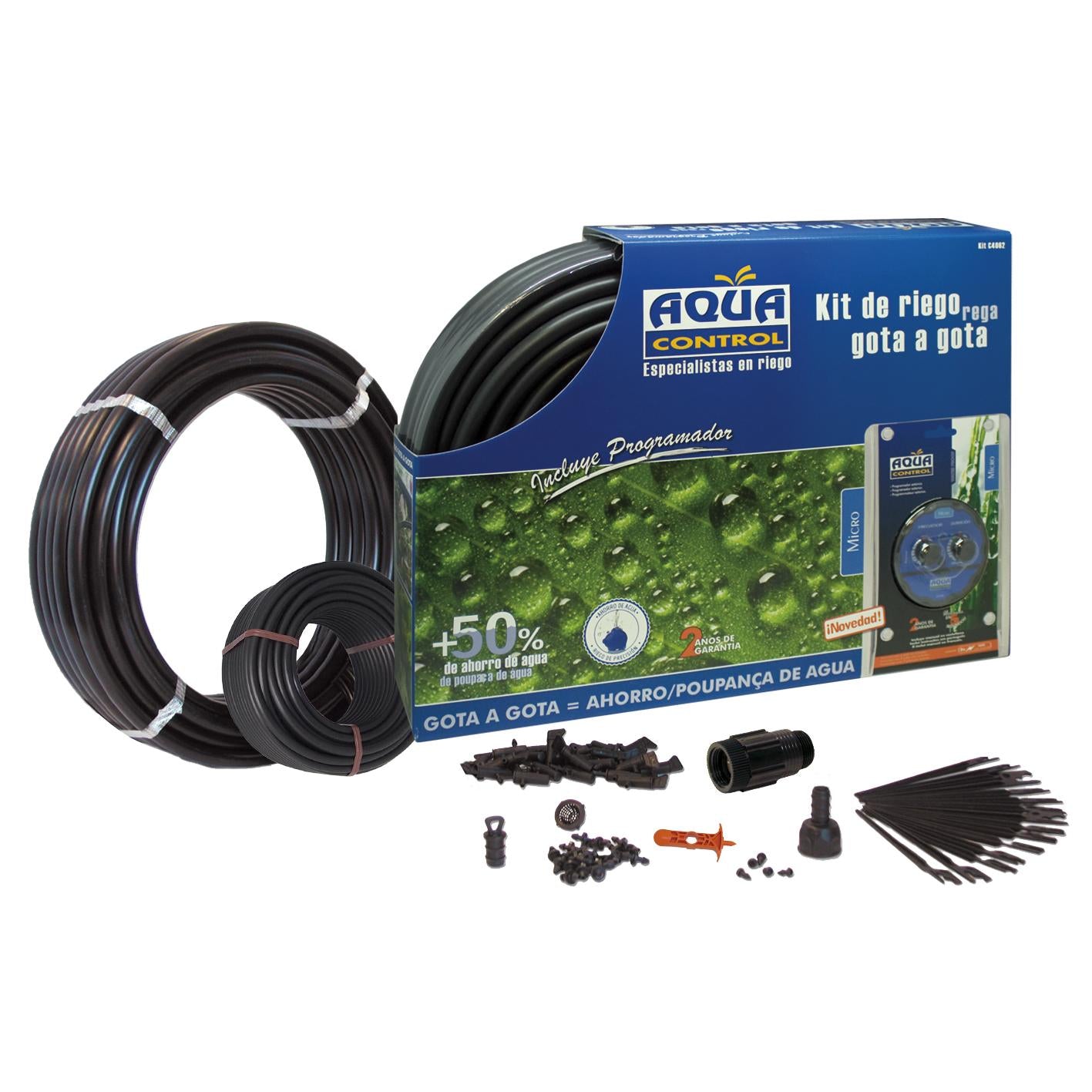 Kit de rega Aqua Control com programador
