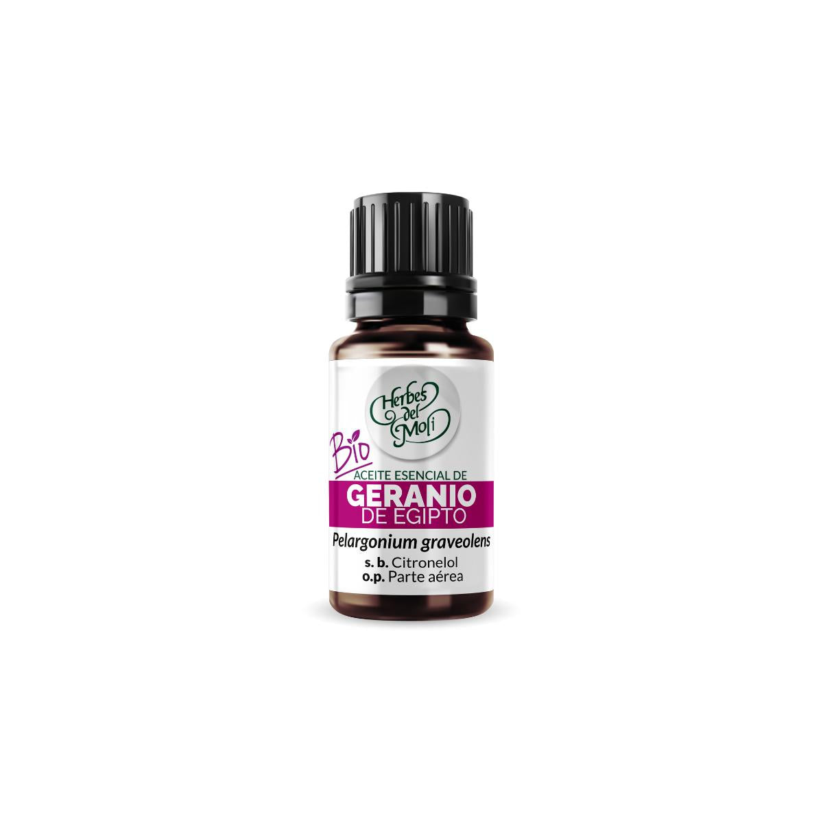 Óleo Essencial de Gerânio ECO Herbes del Molí 10 cc
