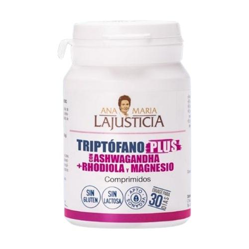 Triptofano Plus com Ashwagandha, Rhodiola e Magnésio da Ana María LaJusticia, 60 comprimidos