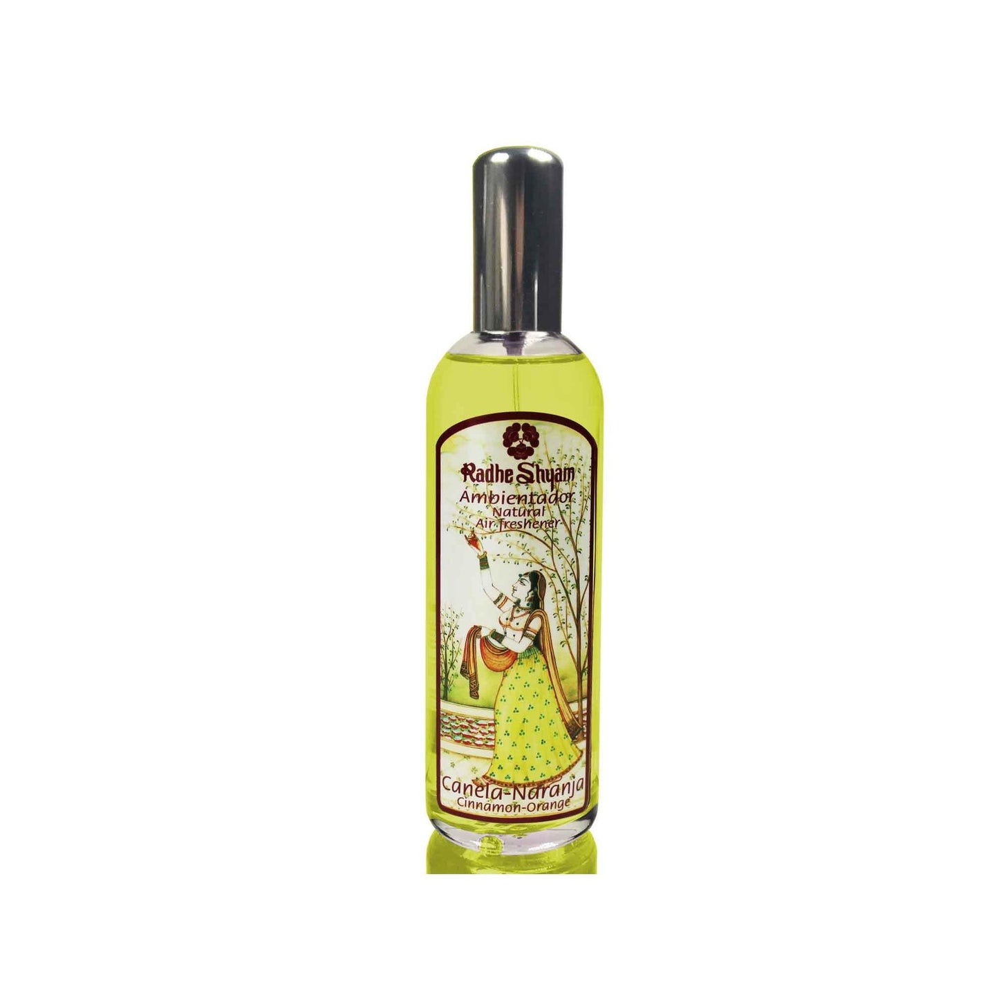 Aromatizador de ambiente líquido natural Radhe Canela-Laranja