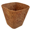 Macetas cuadradas de fibra de coco Biotop 6 x 6 x 6 cm (6uds)