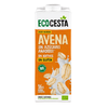Bebida de aveia biológica sem glúten e sem açúcar, 1L Ecocesta