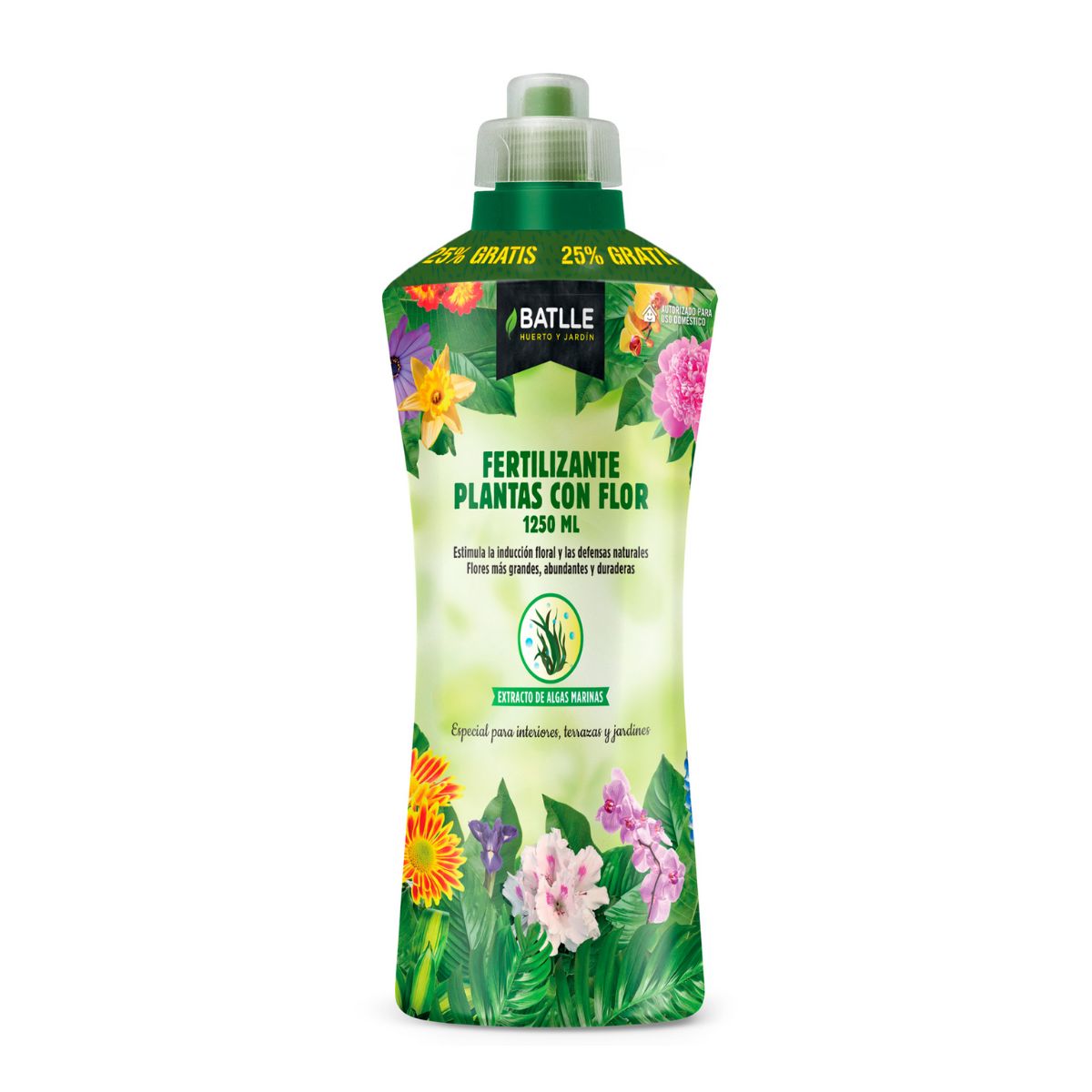 Fertilizante líquido Batlle para plantas com flor 1250 ml