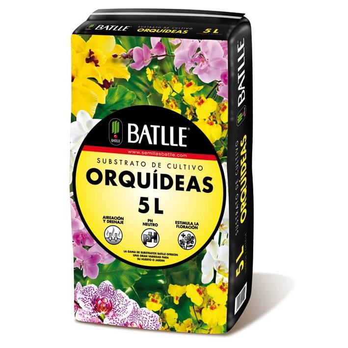 Substrato Batlle Orquídea 5 L