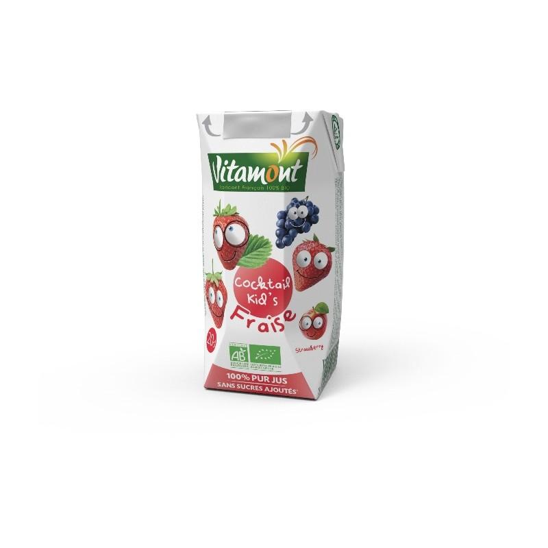 Sumo de Morango Vitamont 6 unidades de 200 ml