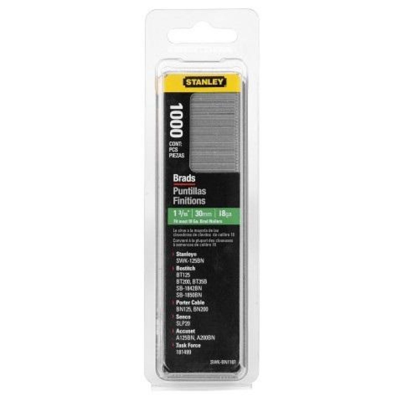 Pregos tipo J (Brad 8/300/E) 30 mm 1000 unidades Stanley