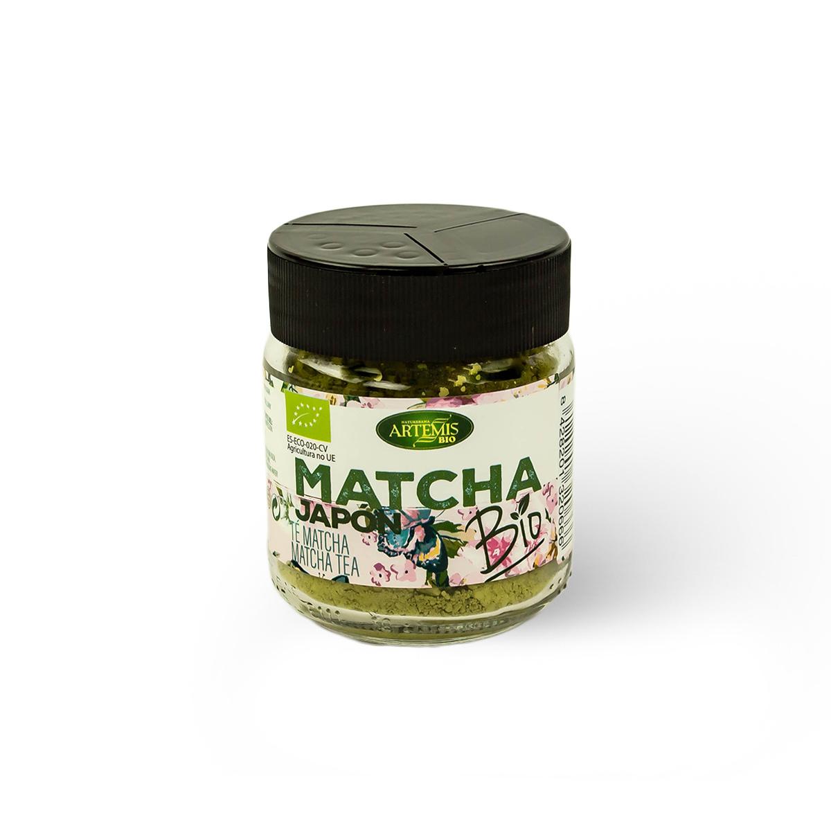 Chá Matcha em Jarra de Vidro Artemis Bio 55g