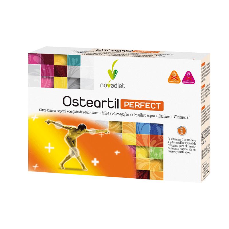 Osteartil Perfeito Sulfato de Glucosamina Novadiet 14 frascos