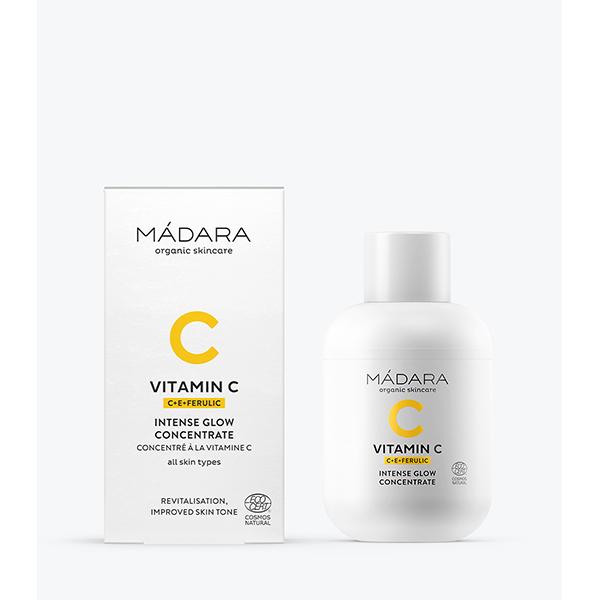 Vitamina C Concentrado de brillo intenso Mádara 30ml