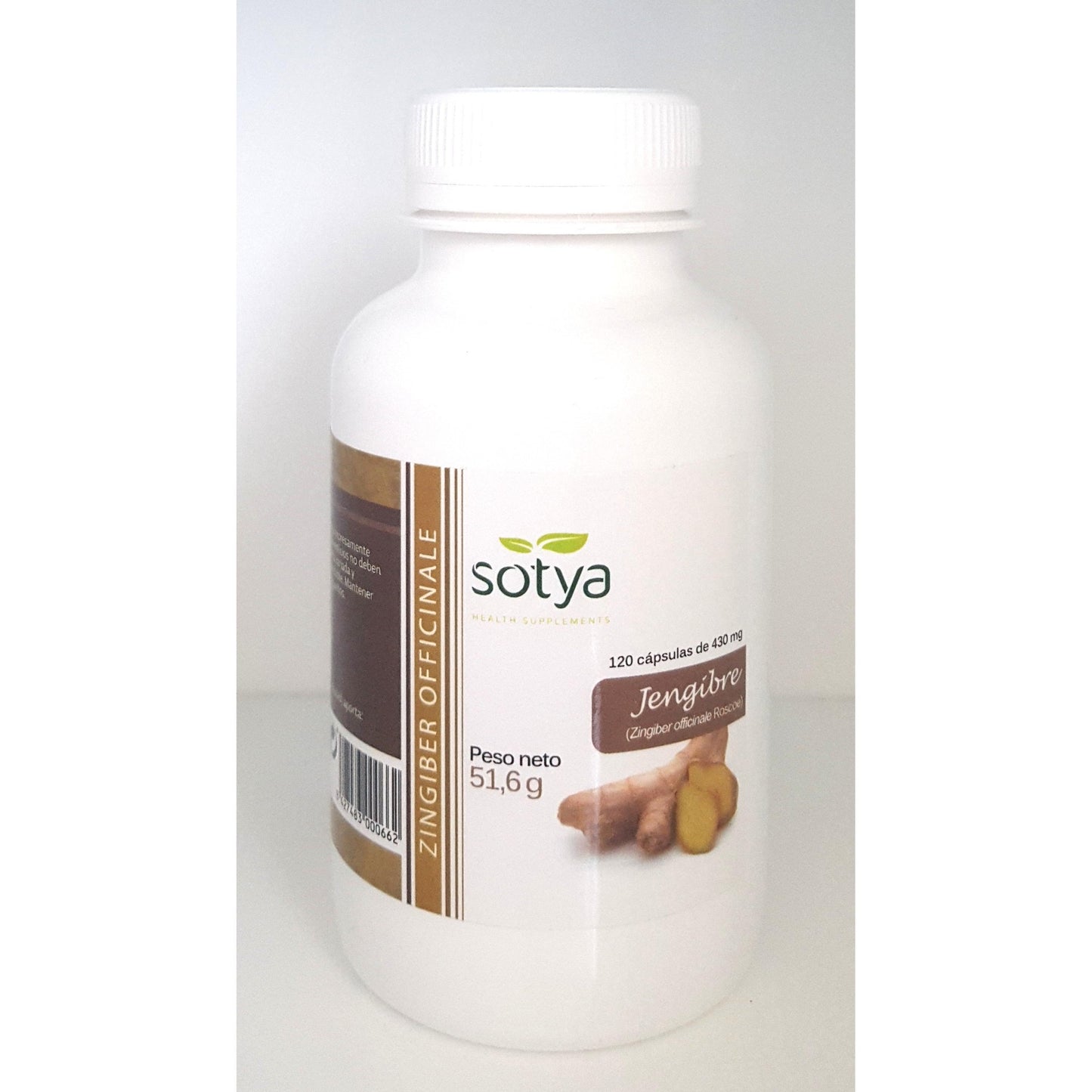 Sotya Gengibre, 120 cápsulas