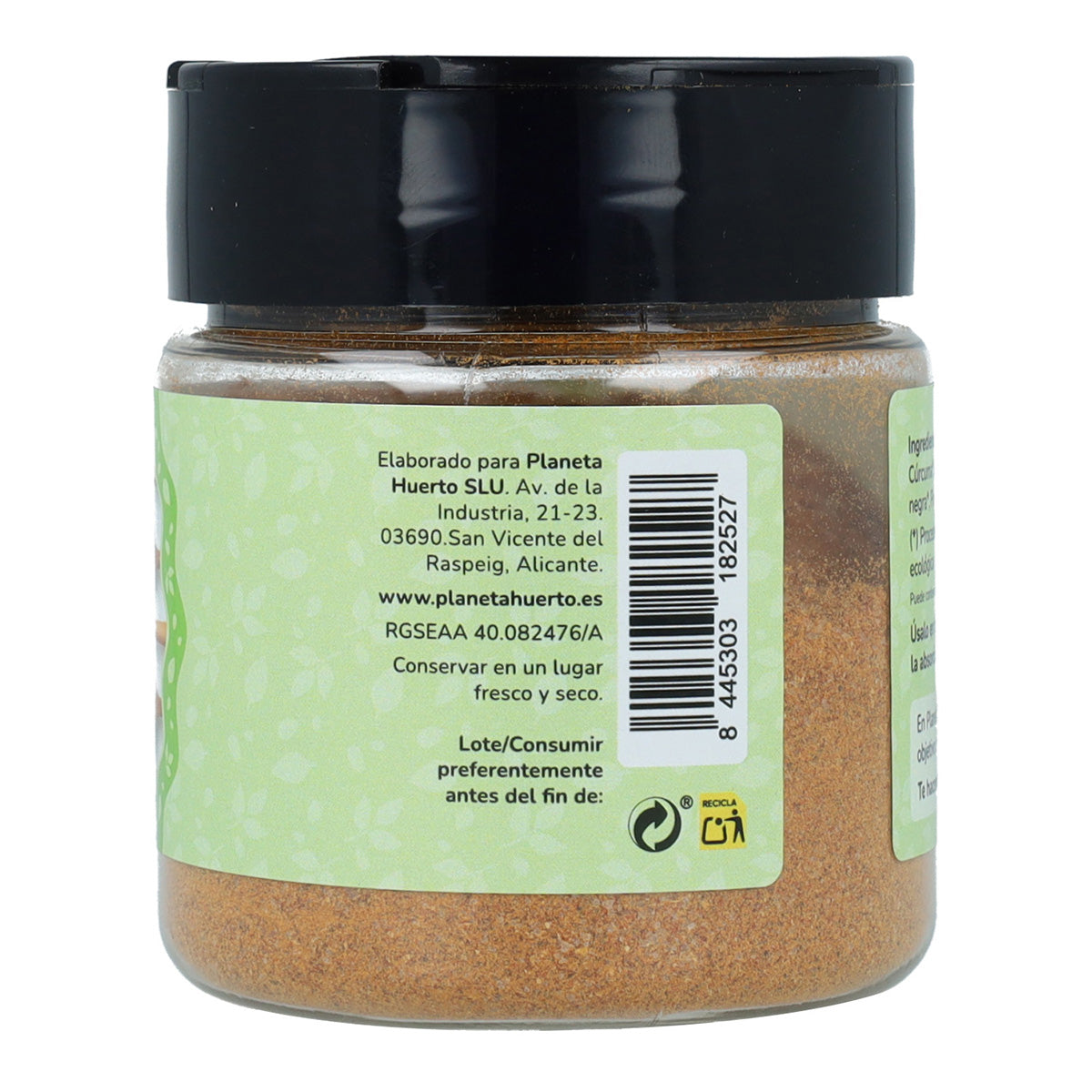 Ativador digestivo em especiarias ECO Planeta Huerto 100g