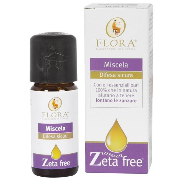 Mistura de óleos essenciais repelentes de mosquitos Flora 10 ml
